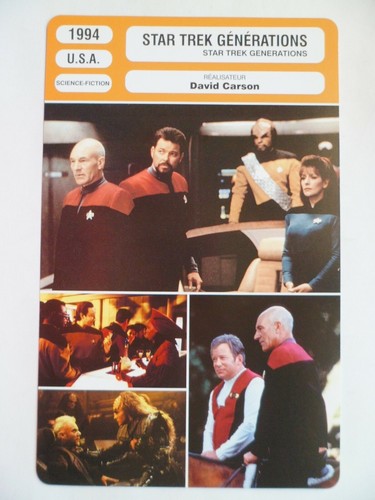 Carte fiche cinema 1994 - 1994, star