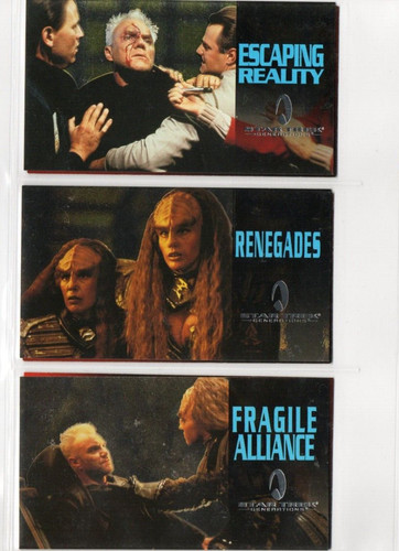 Star trek generations card - star,