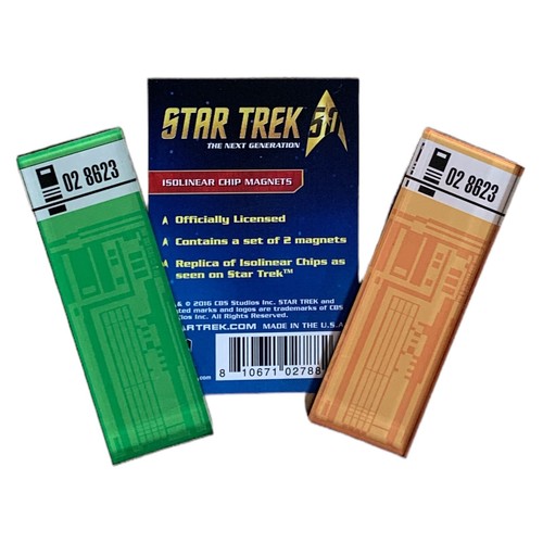 Isolinear chips star trek - isolinear,