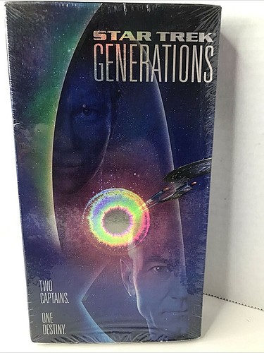 Star trek generations vhs - trek:, (vhs